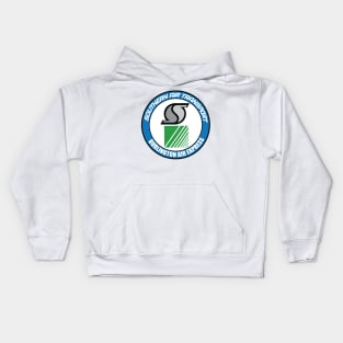 The PARANOIA CIA Airlines Collection: Southern Air Transport: Burlington Air Express Kids Hoodie